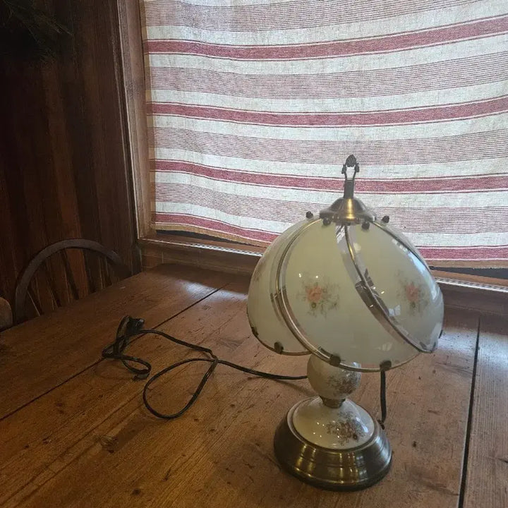 [BUNJANG] Vintage Touch Floral Print Stand Lamp / 빈티지터치 스탠드