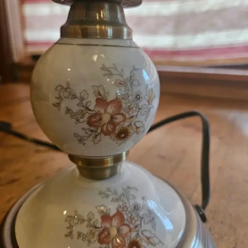 [BUNJANG] Vintage Touch Floral Print Stand Lamp / 빈티지터치 스탠드