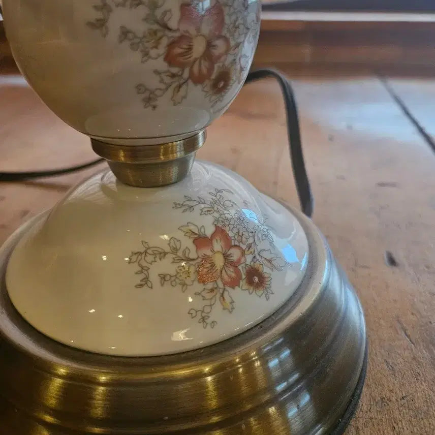 [BUNJANG] Vintage Touch Floral Print Stand Lamp / 빈티지터치 스탠드