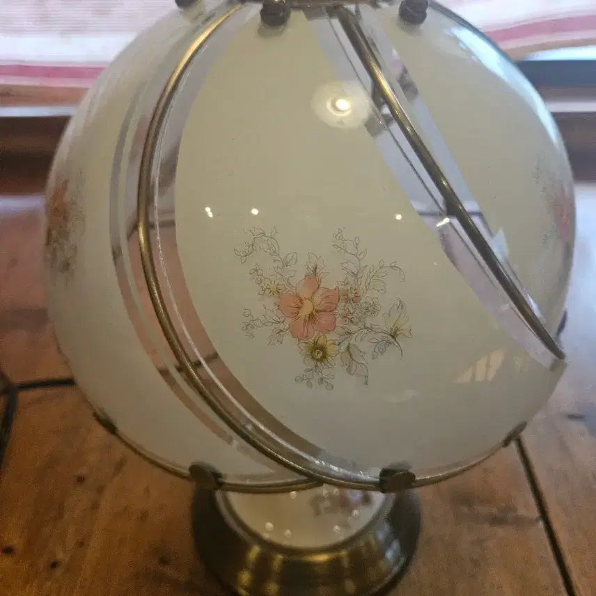 [BUNJANG] Vintage Touch Floral Print Stand Lamp / 빈티지터치 스탠드