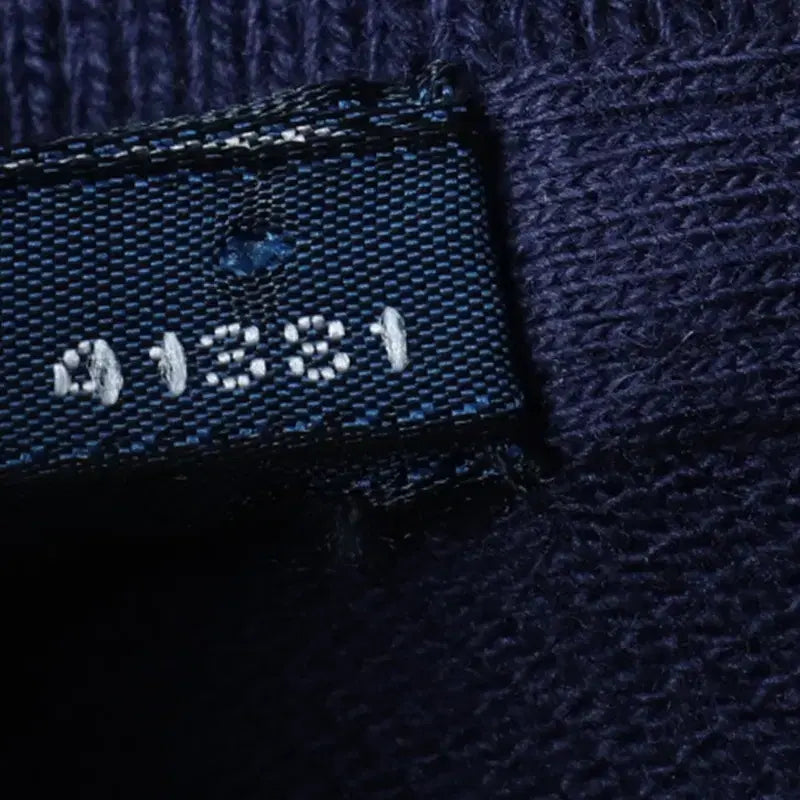 [BUNJANG] Polo Ralph Lauren Embroidered Navy Polo Shirt / W(M) 폴로 랄프로렌 반팔 카라 티셔츠 자수패턴 네이비-181D8