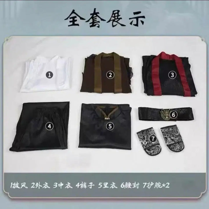 [BUNJANG] Insa Banpa Luo Binghe Black Lotus Ice Thailand Version Cosplay Costume (Official unofficial S) / 오늘만 5.0!!!인사반파 낙빙하 흑련빙 태국버전 코스프레 판매합니다