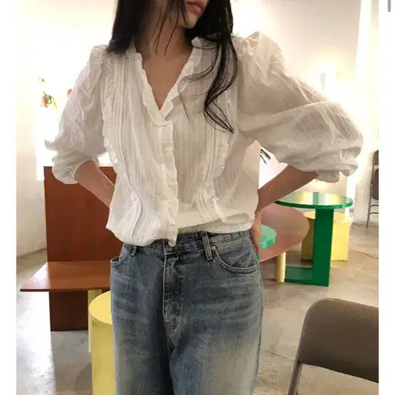 [BUNJANG] Trove Floral Blouse / 트로브 floral 블라우스