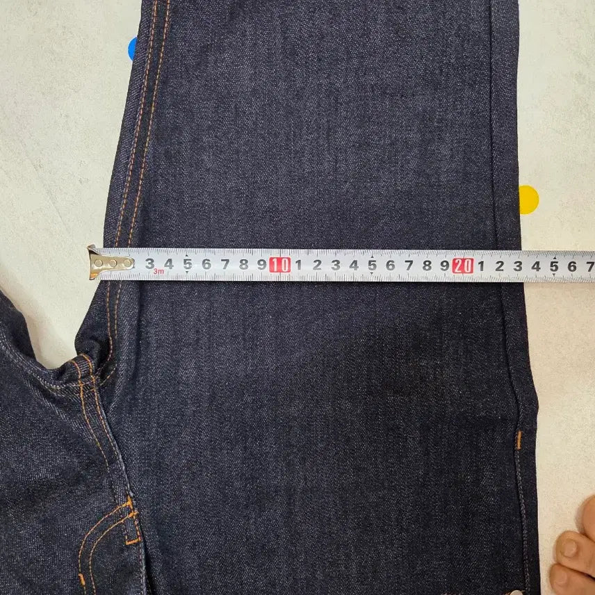 [BUNJANG] AMI Slim Fit Raw Denim Jeans / AMI 생지 데님 슬림핏 청바지 백화점판