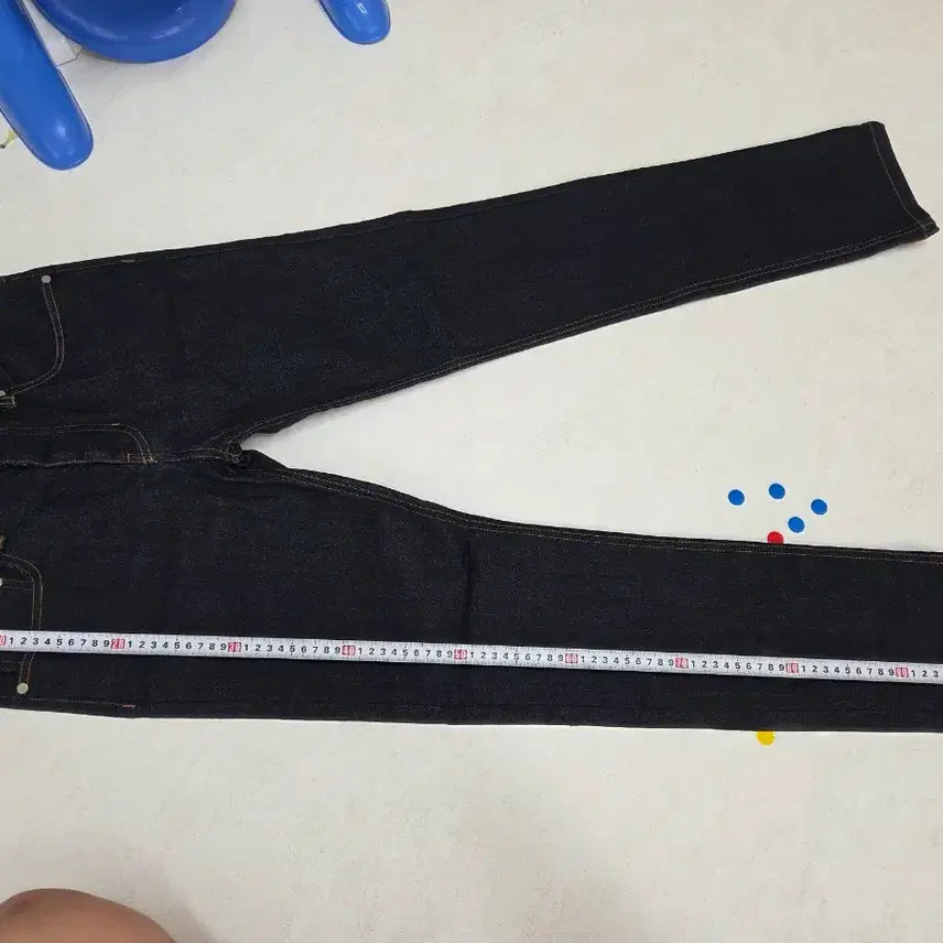 [BUNJANG] AMI Slim Fit Raw Denim Jeans / AMI 생지 데님 슬림핏 청바지 백화점판