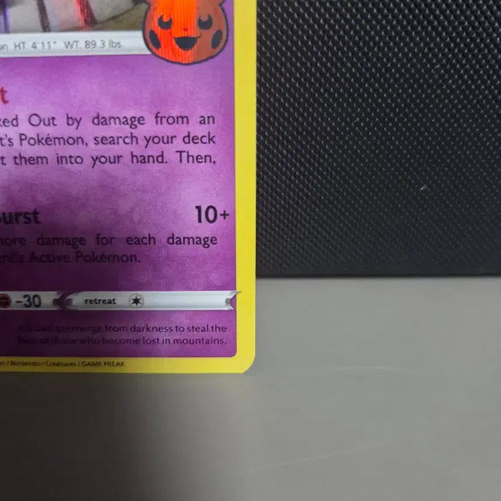 [BUNJANG] Pokemon Phantom Promo Halloween 2022 Trading Card / [북미할로윈]2022 포켓몬 카드 팬텀 프로모