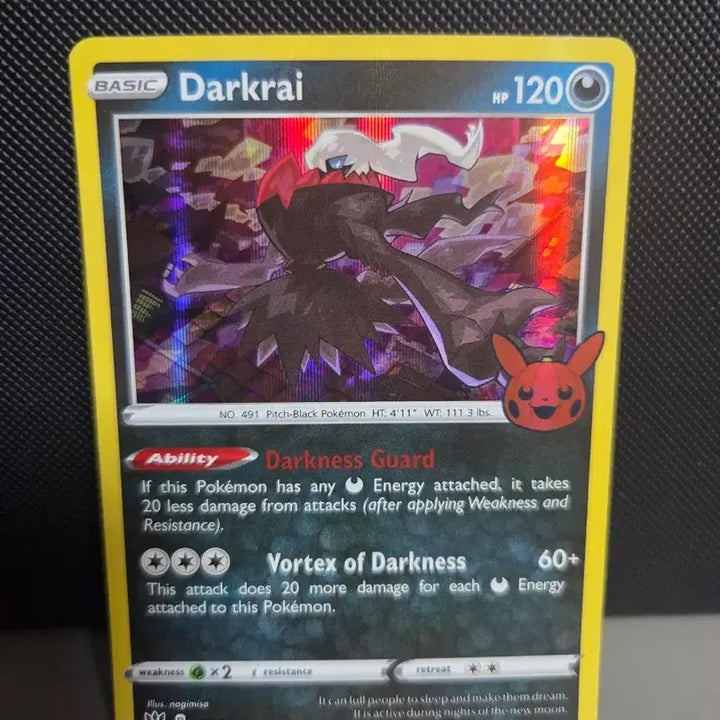 [BUNJANG] Pokemon Darkrai Promo Halloween 2022 Trading Card / [북미할로윈]2022 포켓몬 카드 다크라이 프로모