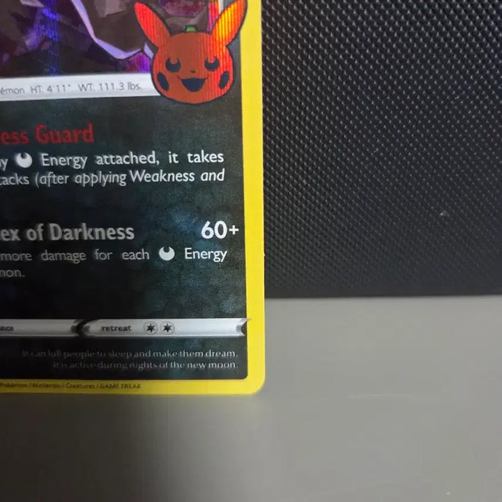 [BUNJANG] Pokemon Darkrai Promo Halloween 2022 Trading Card / [북미할로윈]2022 포켓몬 카드 다크라이 프로모
