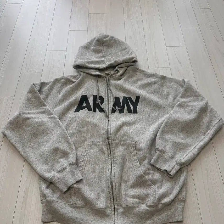 [SOLD OUT] 빈티지 PFU ARMY 후드 집업 짚업 라지 사이즈