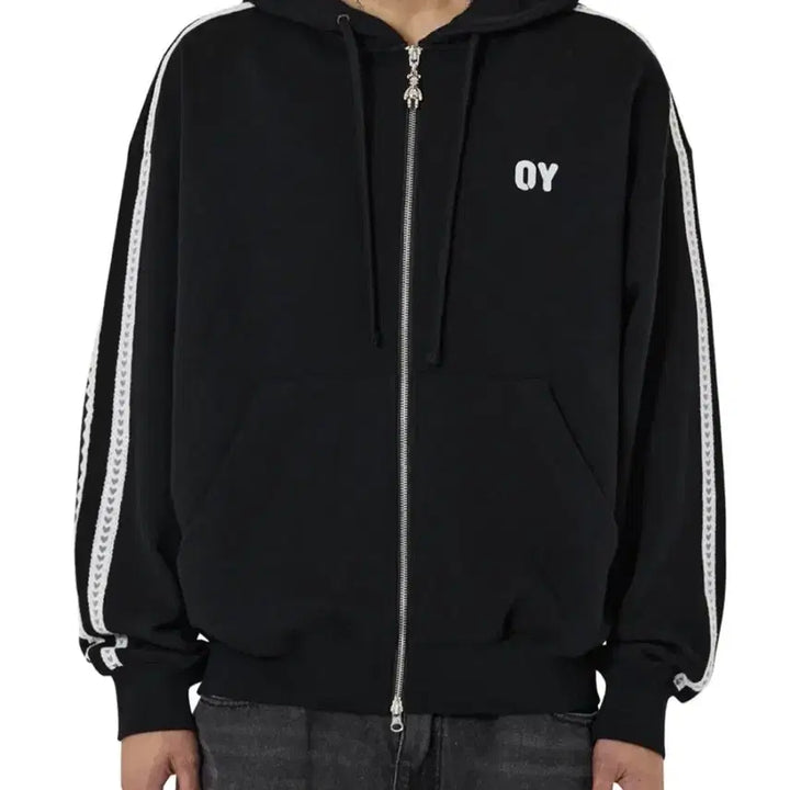 [BUNJANG] OY Lace Dolly Hoodie Zip-up / OY 오와이 레이스 돌리 후드집업 새상품급 원가 11