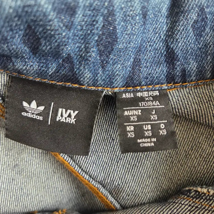 [BUNJANG] Adidas Ivy Park Denim Jacket XS / 아디다스 아이비파크 데님 자켓 XS (남여공용)