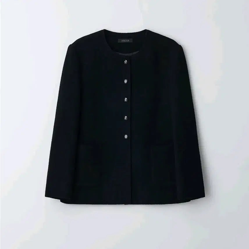 [BUNJANG] ACER Collarless Jacket / 아쎄르 Collar Less Jacket