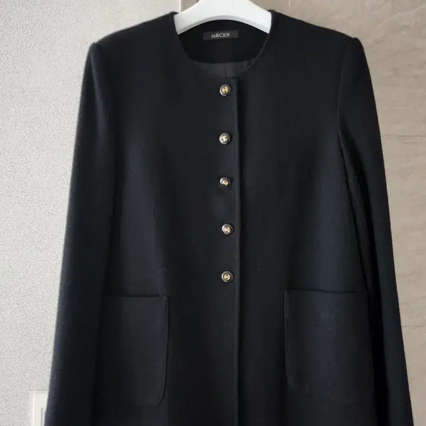 [BUNJANG] ACER Collarless Jacket / 아쎄르 Collar Less Jacket