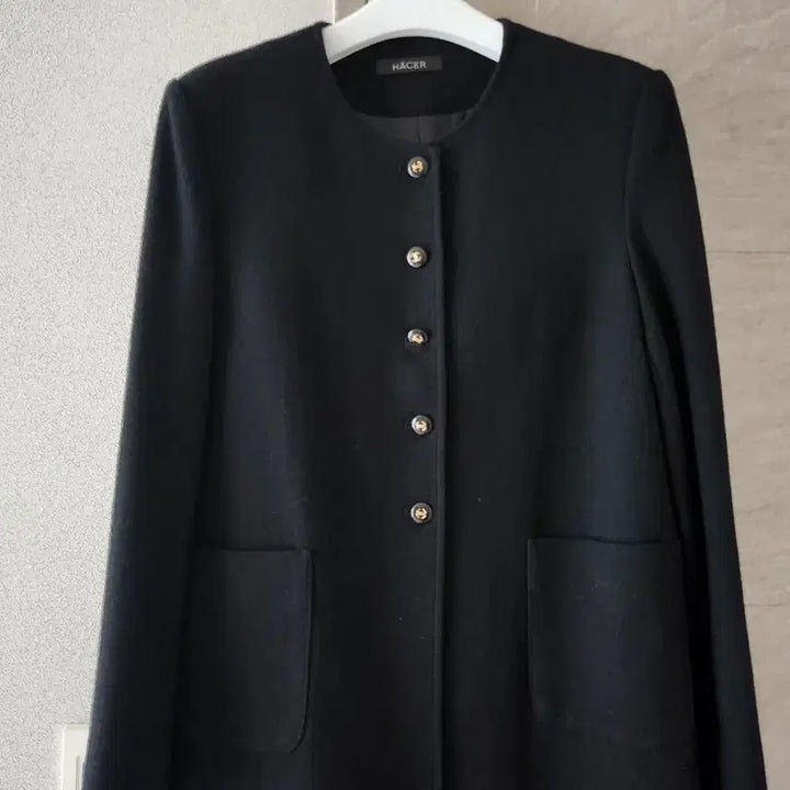 [BUNJANG] ACER Collarless Jacket / 아쎄르 Collar Less Jacket