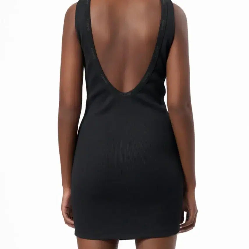 [BUNJANG] Tommy Hilfiger Backless Ribbed Dress / 타미진스 백리스 원피스