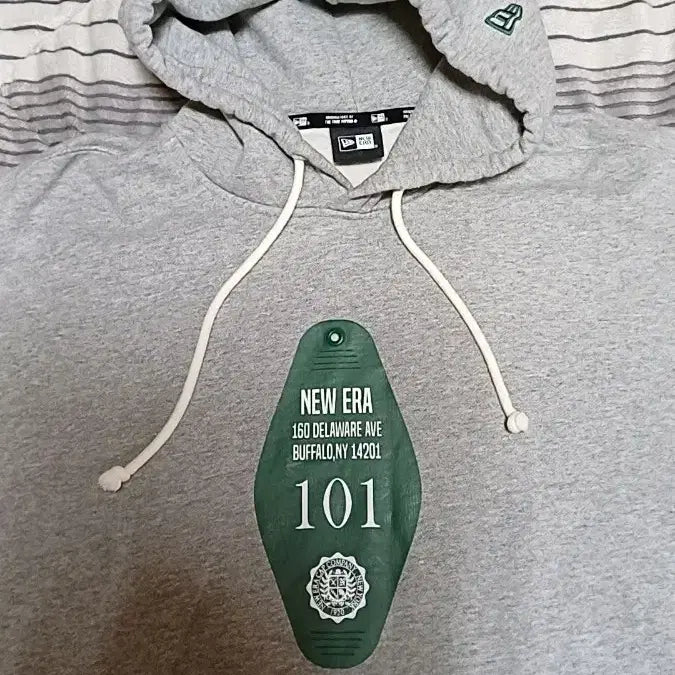 [BUNJANG] New Era Oversized Fleece Hoodie / 뉴에라 오버핏 기모후드 110 가슴63 기장75