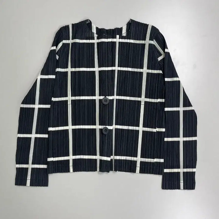 [BUNJANG] Pleats Please Issey Miyake Grid Jacket / [정품] 플리츠 플리즈 이세이 미야케 그리드 자켓