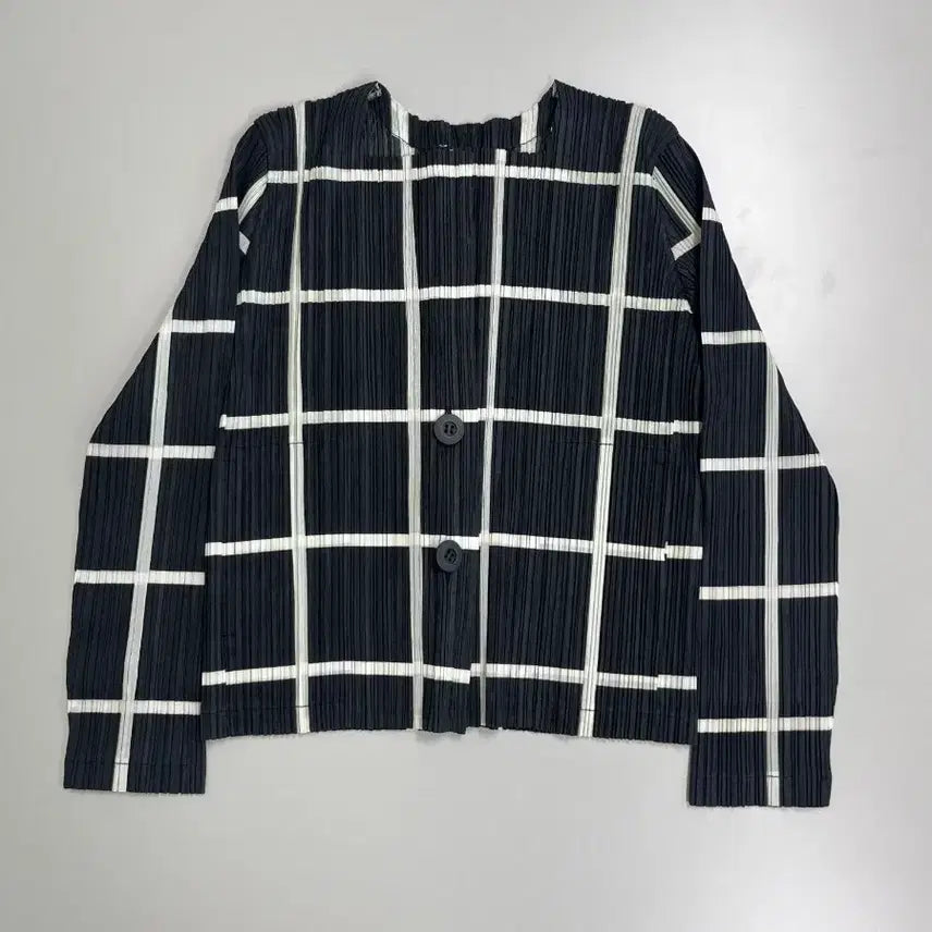 [BUNJANG] Pleats Please Issey Miyake Grid Jacket / [정품] 플리츠 플리즈 이세이 미야케 그리드 자켓
