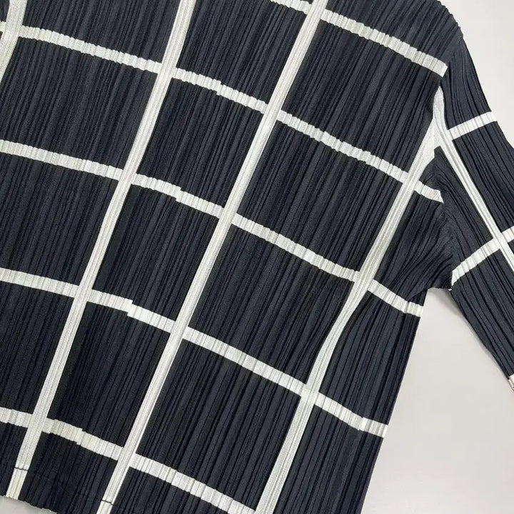 [BUNJANG] Pleats Please Issey Miyake Grid Jacket / [정품] 플리츠 플리즈 이세이 미야케 그리드 자켓