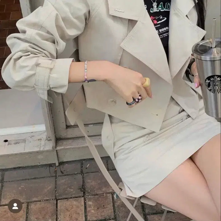 [BUNJANG] Pale Jade Trench Set / 새상품)페일제이드 트렌치 셋업