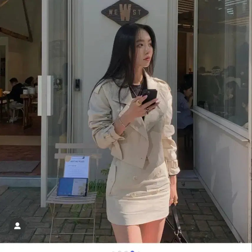 [BUNJANG] Pale Jade Trench Set / 새상품)페일제이드 트렌치 셋업