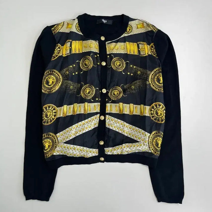[BUNJANG] Versus Versace Pattern Point Cardigan / [정품] 페르수스 베르사체 패턴 포인트 가디건