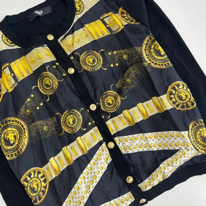 [BUNJANG] Versus Versace Pattern Point Cardigan / [정품] 페르수스 베르사체 패턴 포인트 가디건