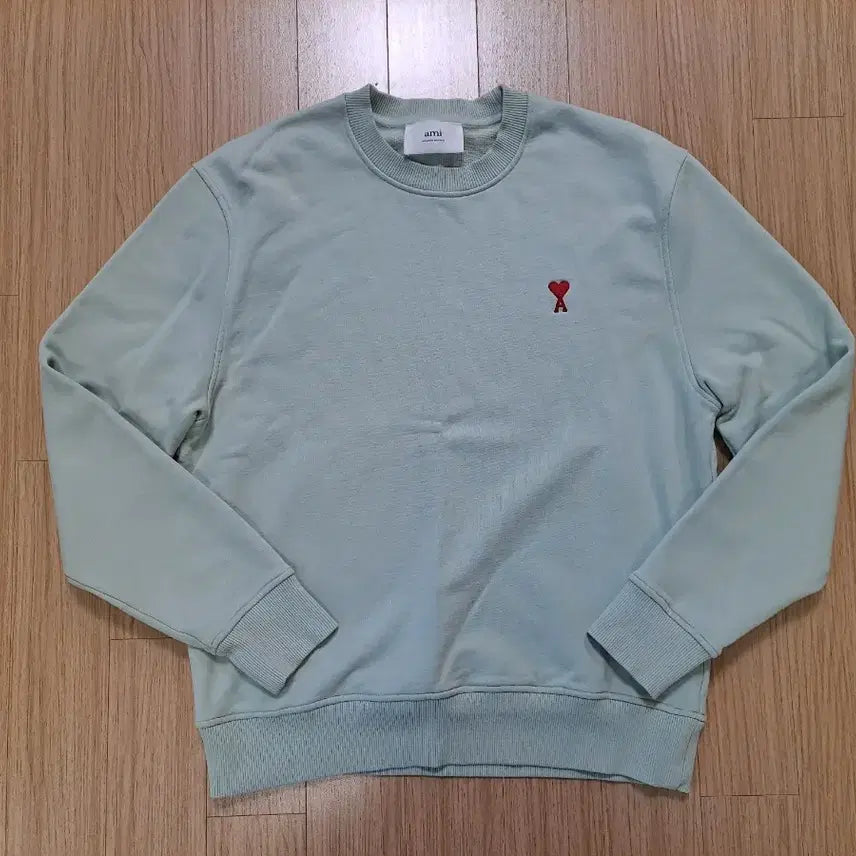 [BUNJANG] AMI Small Logo Sweatshirt / [S] 정품 AMI 스몰로고 맨투맨 (남녀공용)