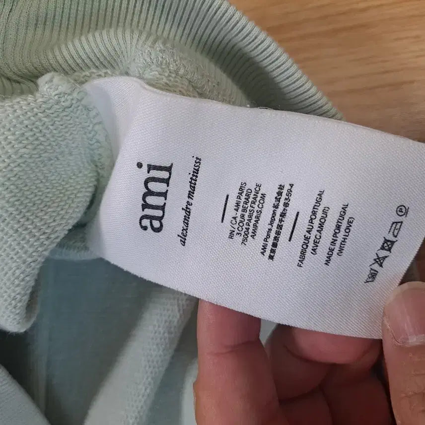 [BUNJANG] AMI Small Logo Sweatshirt / [S] 정품 AMI 스몰로고 맨투맨 (남녀공용)