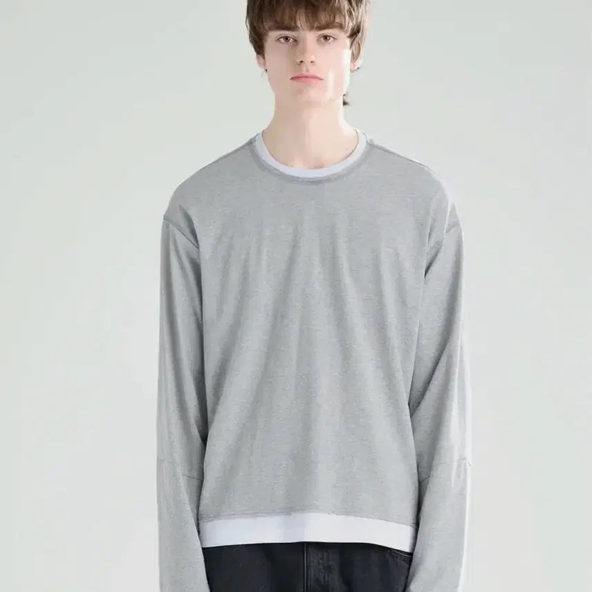 [SOLD OUT] 지플리시 레이어드 롱슬리브 M