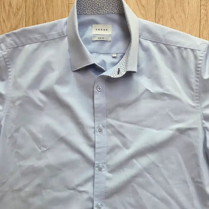 [BUNJANG] Ye-jak Spring/Summer Long-Sleeve Dress Shirt Size 100 / 미사용 예작 봄여름 긴팔 와이셔츠 100사이즈 (줄자사진 참고하시길요)