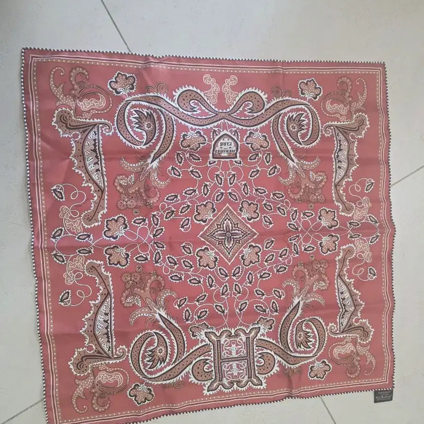 [BUNJANG] Hermès H Enlumine Bandana 55 / 에르메스 H Enlumine 반다나 55