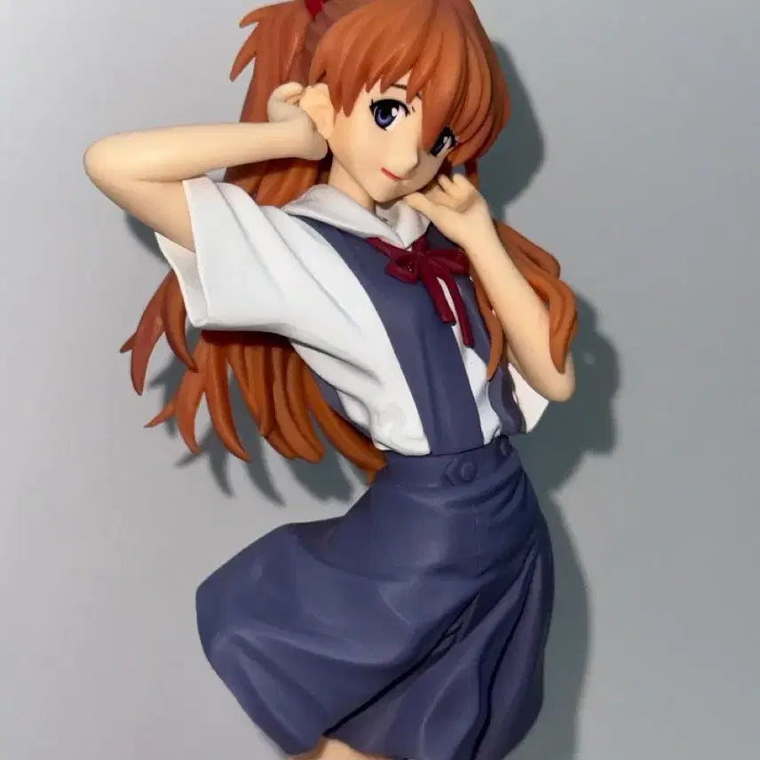 [BUNJANG] Evangelion Sega Ayanami Rei &amp; Asuka Premium Uniform Figure / 에반게리온 세가 아야나미 레이 &amp; 아스카 프리미엄 교복 피규어
