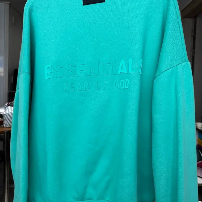 [SOLD OUT] 피어오브갓 에센셜 팬츠, 맨투맨(카라) 사이즈m