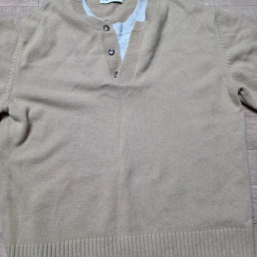 [SOLD OUT] 렉토 레이어드 니트 베이지 L