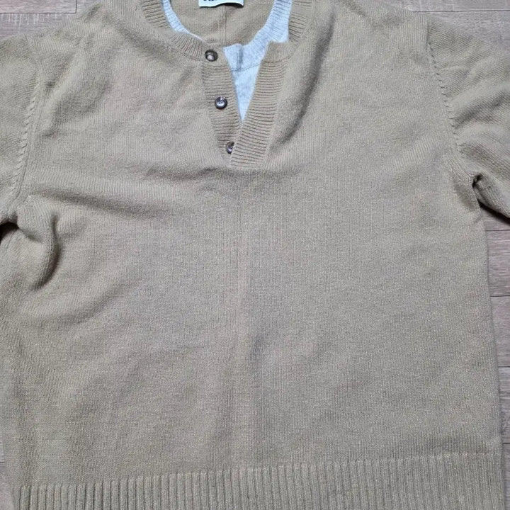 [SOLD OUT] 렉토 레이어드 니트 베이지 L