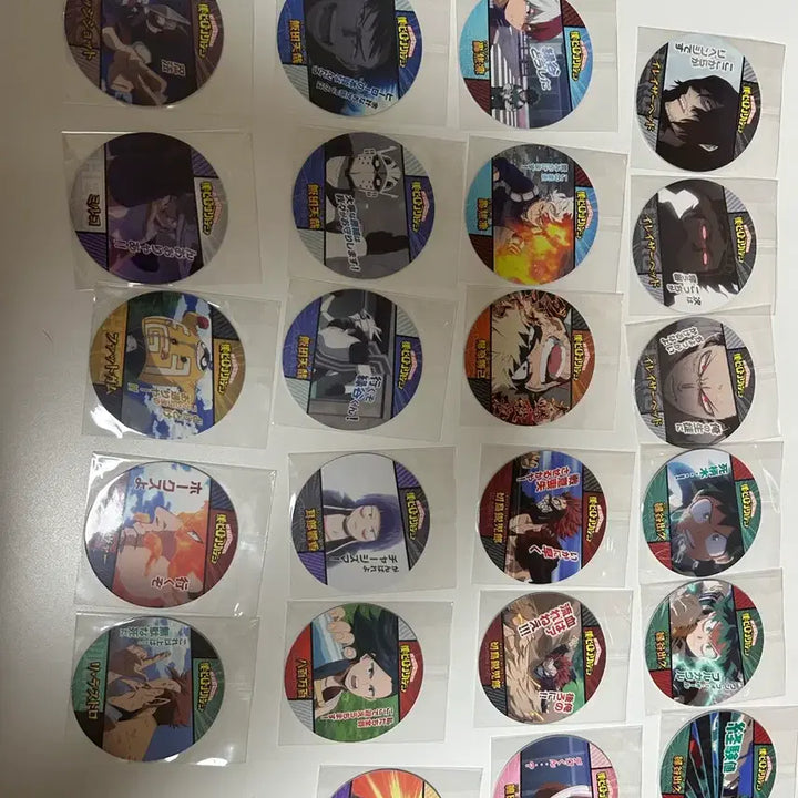 [BUNJANG] My Hero Academia Paper Coaster Bundle Set / 히로아카 종이코스터 23장 일괄