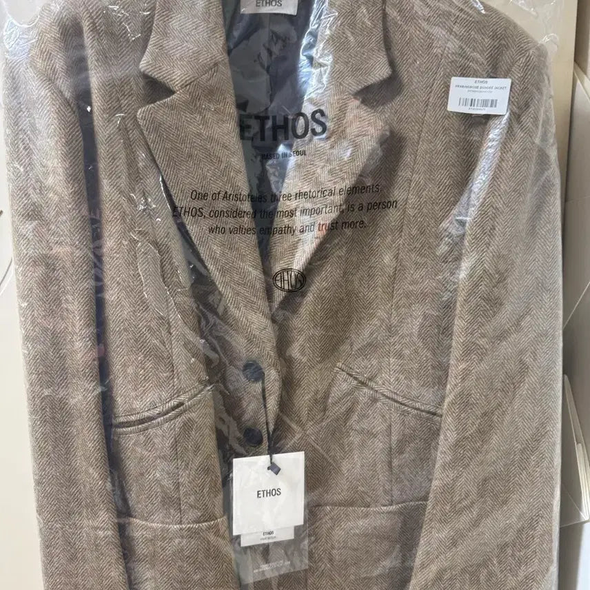 [BUNJANG] Ethos Herringbone Dandy Jacket / 에토스 헤링본 던디자켓