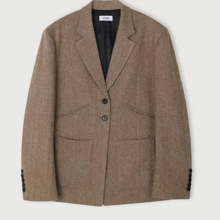 [BUNJANG] Ethos Herringbone Dandy Jacket / 에토스 헤링본 던디자켓