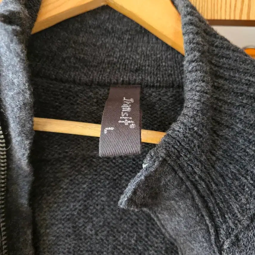 [BUNJANG] Transit 100% Wool Zip-Up Jacket / Transit 100&amp; wool 집업