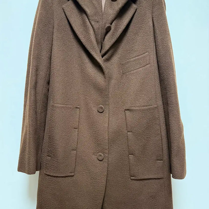 [BUNJANG] KUHO Camel Hair 100% Long Coat (Brown) / KUHO 카멜헤어 100% 롱코트 (브라운)