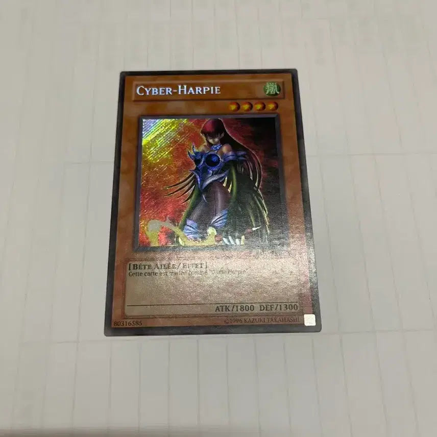 [BUNJANG] Yu-Gi-Oh! Cyber Harpie 1st Edition Card / 유희왕 1st카드 사이버하피