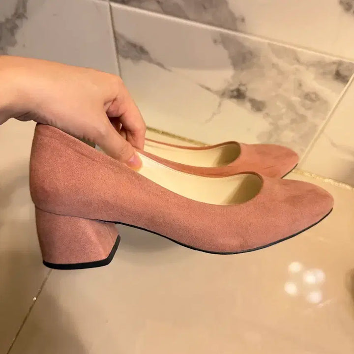 [BUNJANG] SAPPUN Pink Heels 235 Shoes / 사뿐 분홍구두 235