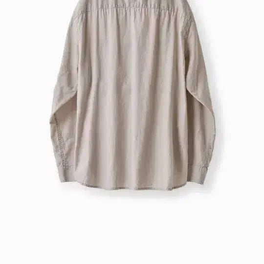 [SOLD OUT] 이얼즈어고 코튼 실크 포이카 셔츠 에크루 M