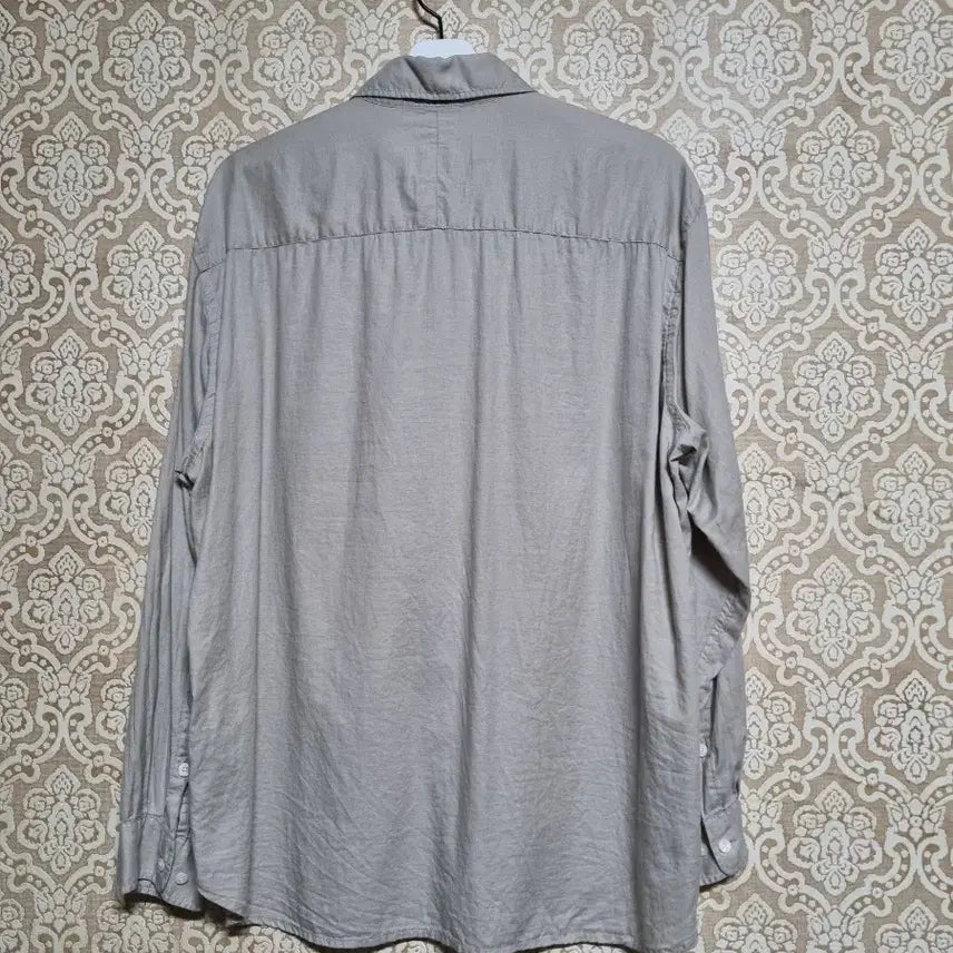 [SOLD OUT] 이얼즈어고 코튼 실크 포이카 셔츠 에크루 M
