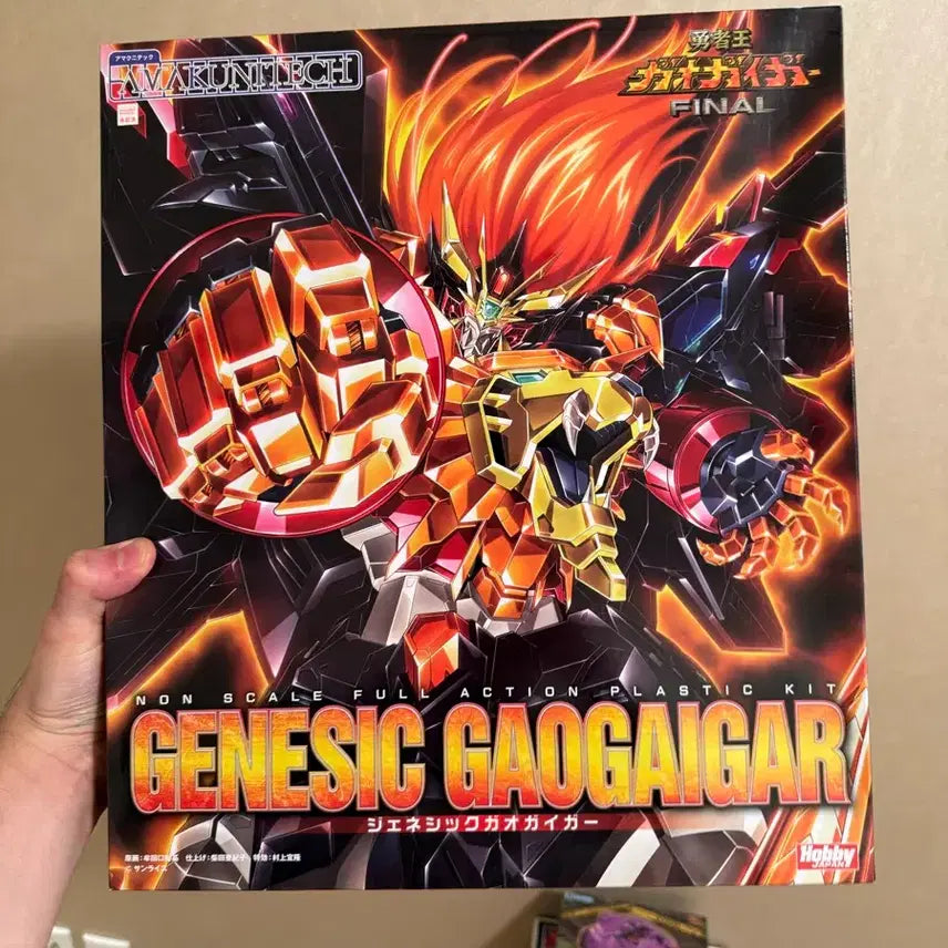 [BUNJANG] AmakuniTech Genesic GaoGaiGar Plastic Model Kit / 아마쿠니텍 제네식 가오가이가 프라모델
