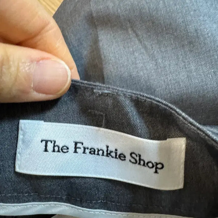 [BUNJANG] The Frankie Shop Oversized Gray Shirt and Slacks Set / the frankie shop 더프랭키샵 셔츠 슬랙스 세트