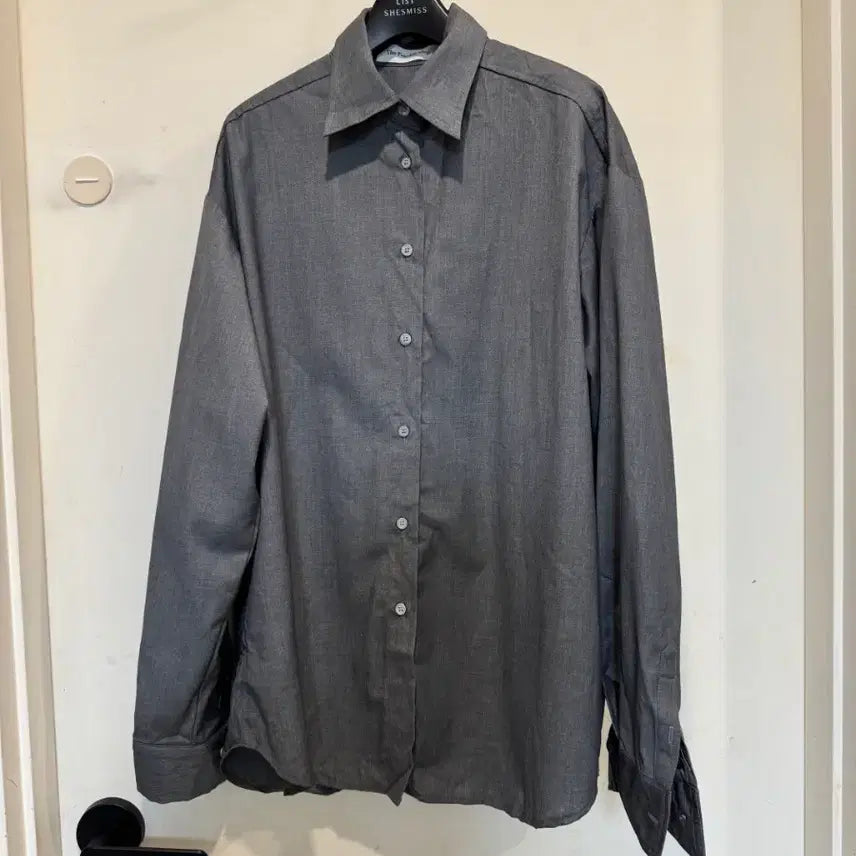 [BUNJANG] The Frankie Shop Oversized Gray Shirt and Slacks Set / the frankie shop 더프랭키샵 셔츠 슬랙스 세트