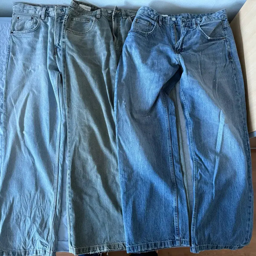 [BUNJANG] ZARA Relaxed Fit Jeans Bundle Set / 일괄)자라 배기 진 팬츠 31사이즈