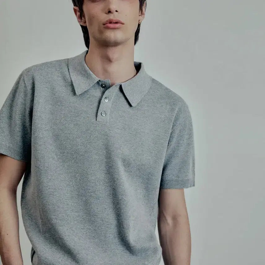 [BUNJANG] Elmood Homme Cotton PK Half Knit Top / [새제품] 엘무드 옴므 코튼 PK 하프 니트 정리합니다!!